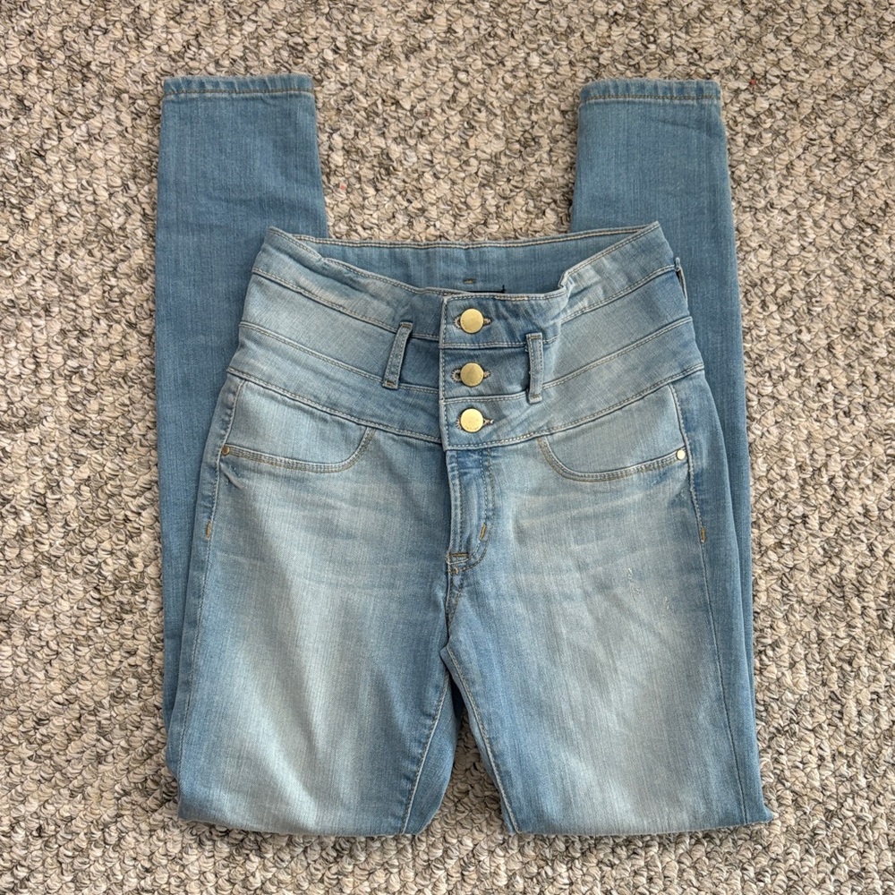 Refuge Light Blue High Rise Jeans